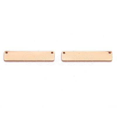 Brass Links Connectors KK-E785-37RG-1