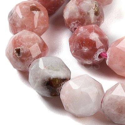 Natural Plum Blossom Jasper Beads Strands G-NH0021-A20-01-1