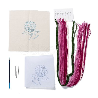 DIY Embroidered Making Kit DIY-F088-04-1