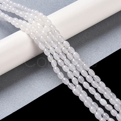 Natural White Jade Beads Strands G-K362-I04-01-1