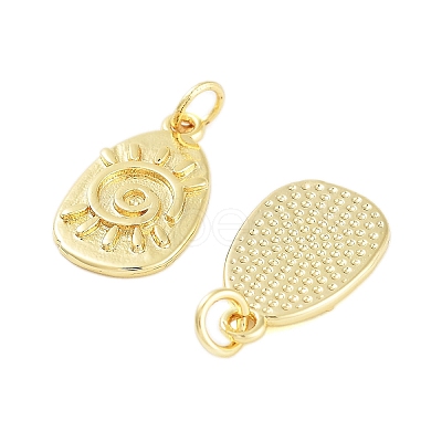Rack Plating Brass Pendants KK-C056-06G-1