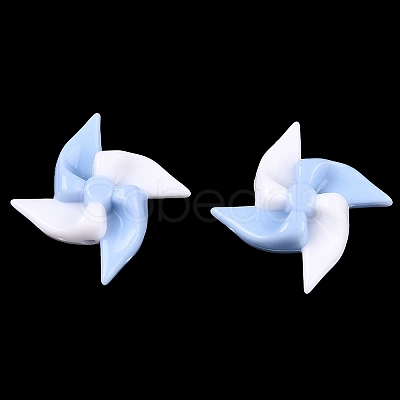 Opaque Acrylic Beads SACR-P030-C01-02-1