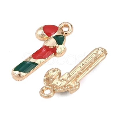 Christmas Alloy Enamel Pendants FIND-I067-02KCG-13A-1