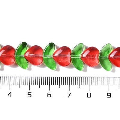 Transparent Glass Beads Strands GLAA-B021-04C-1