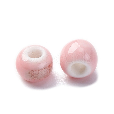 Bright Glazed Porcelain Beads PORC-D300-A23-1