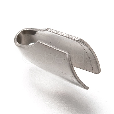 Tarnish Resistant 304 Stainless Steel Clamp Cord Ends STAS-P263-03B-P-1
