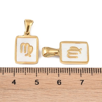 Constellations Natural White Shell Pendants STAS-M338-01L-G-1
