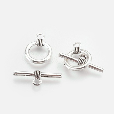 Alloy Toggle Clasps PALLOY-J659-23AS-1