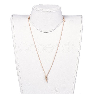 Adjustable Korean Waxed Polyester Cord Necklace Making AJEW-JB00510-02-1