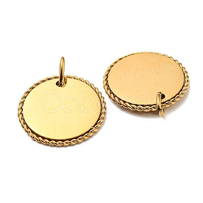 304 Stainless Steel Pendants STAS-L022-183G-1