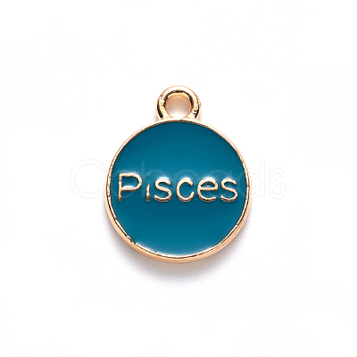 Alloy Enamel Pendants LS-ENAM-S124-01B-05H-1