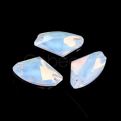 Mocha Effect Axe Shape Sew on Rhinestone RGLA-C001-01A-AM-1