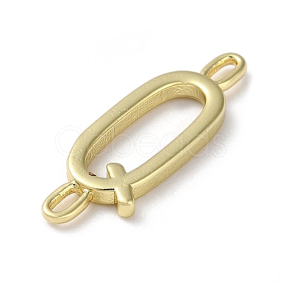 Rack Plating Brass Connector Charms KK-P245-07G-Q-1