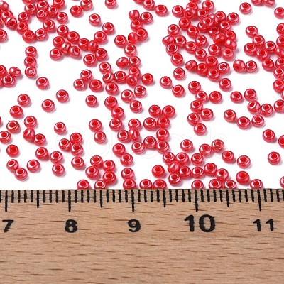 11/0 Czech Opaque Glass Seed Beads SEED-N004-003B-22-1