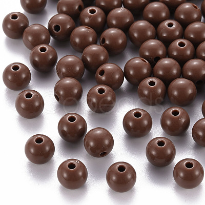 Opaque Acrylic Beads MACR-S370-C8mm-A17-1