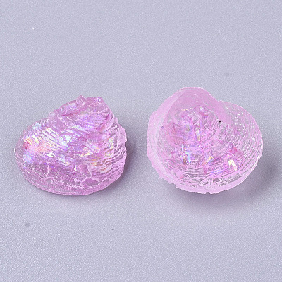 Transparent Epoxy Resin Cabochons CRES-T020-02B-1