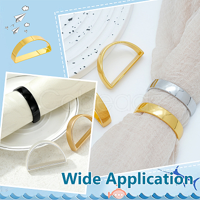 24Pcs Alloy Napkin Ring AJEW-GO0004-26-1
