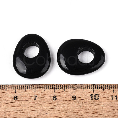 Natural Obsidian Pendants X-G-T144-09J-1