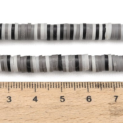Handmade Polymer Clay Beads Strands PY-CBA21A8-01C-1