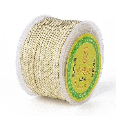 Polyester Milan Cord for DIY Jewelry Craft Making OCOR-F011-D08-1