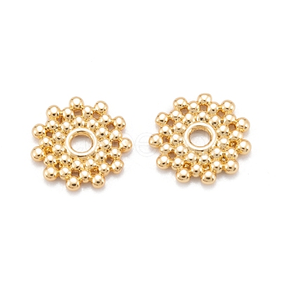 Brass Spacer Beads KK-K251-15G-1