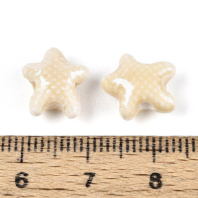 Handmade Porcelain Beads PORC-Q002-03F-01-1