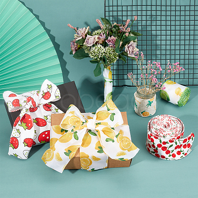 5 Colors Polyester Ribbon OCOR-NB0001-33-1
