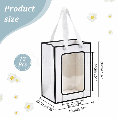 Rectangle Paper Gift Bags ABAG-WH0048-09D-1