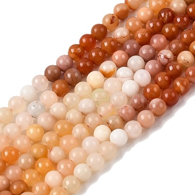 Natural Myanmar Jade Beads Strands LS-G-RM250101-C25-1