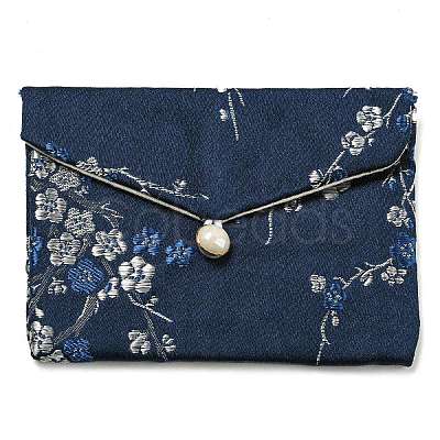 Chinese Style Floral Cloth Jewelry Storage Pouches AJEW-D065-01B-03-1