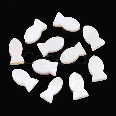 Natural Freshwater Shell Beads SHEL-T020-65-1