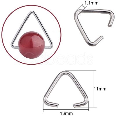 Iron Open Jump Rings IFIN-PH0023-42P-1