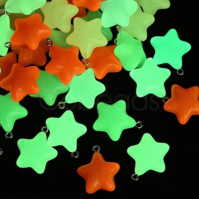 Luminous Resin Pendants X1-RESI-Z038-01P-03-1