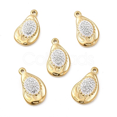 Rhinestone Pendants STAS-J401-VC973-1