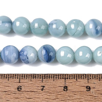 Imitation Lamowork Glass Beads Strands GLAA-Q106-07A-10-1