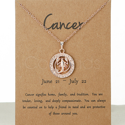 Alloy Constellation Pendant Necklaces LS-PW23032737295-1