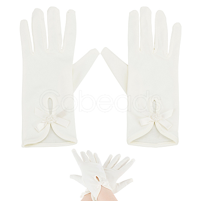 Satin Gloves AJEW-WH0348-690A-1