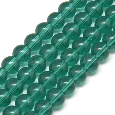 Glass Beads Strands GR6mm53Y-1