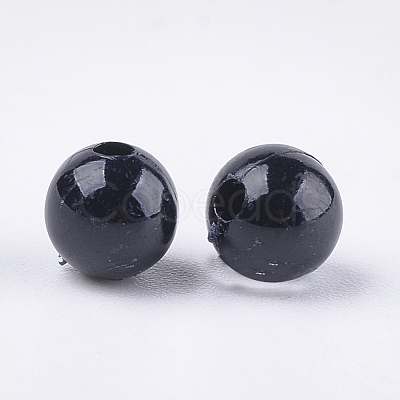 Opaque Plastic Beads KY-T005-6mm-616-1