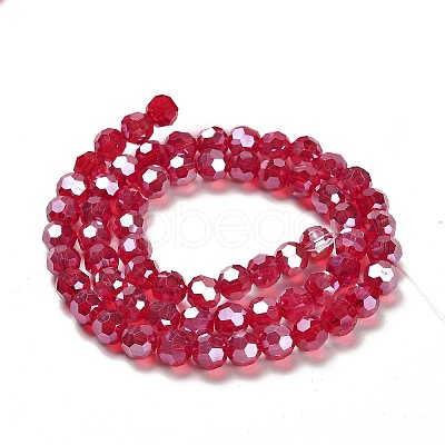 Transparent Glass Beads LS-EGLA-A035-T8mm-B07-1