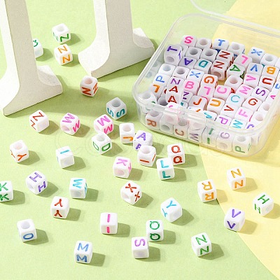 100Pcs Acrylic Beads MACR-YW0002-30-1