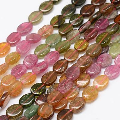 Natural Tourmaline Beads Strands G-F521-56A-1