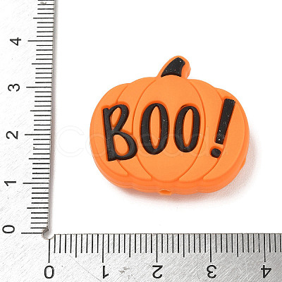 Halloween Silicone Beads SL-CBA81D6-07-1