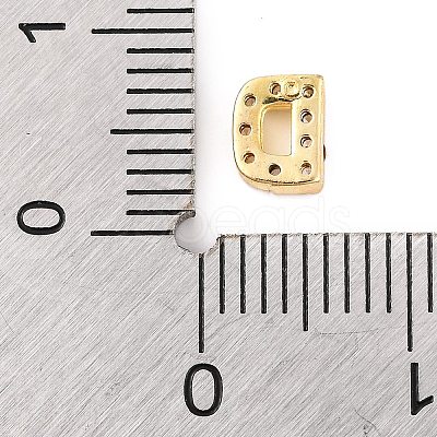 Rack Plating Brass Micro Pave Cubic Zirconia Cabochons KK-F874-04G-D-1
