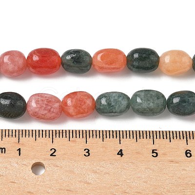 Dyed Natural Malaysia Jade Beads Strands G-P528-I08-01-1