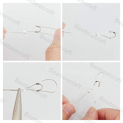 100Pcs 2 Colors Wire Guardian and Protectors KK-BBC0013-11-1