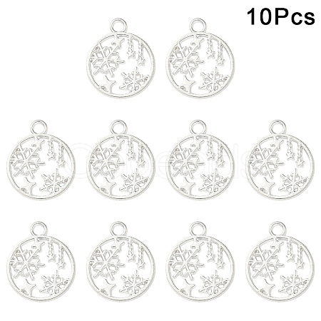 30Pcs Alloy Pendants TIBEP-YW0002-22S-1