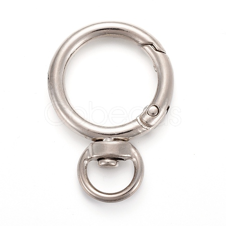 Alloy Swivel Clasps KEYC-H109-01P-1