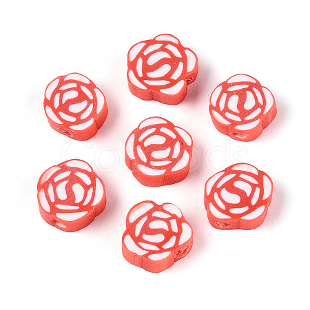 Handmade Polymer Clay Beads CLAY-T023-18-1