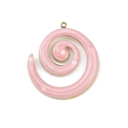 304 Stainless Steel Enamel Pendants LS-STAS-Z172-03G-02B-1